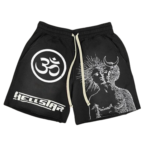 Hellstar Graphic Vintage Shorts
