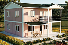 149 Metrekare İki Katlı Prefabrik