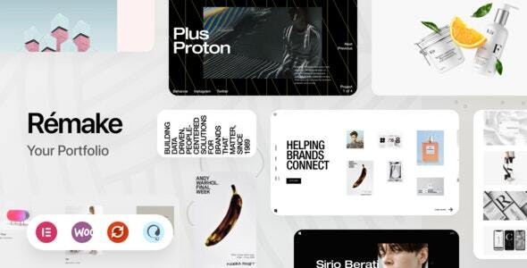 Nulled Remake v1.0.9 - Minimalist Portfolio WordPress Theme